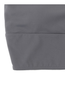 【Julier】【定番】プレミアムフローショートトップス/パット付き・UVカット・吸汗速乾・ホットヨガ対応・水着・水陸両用 詳細画像 グレー 13