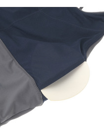 【Julier】【定番】プレミアムフローショートトップス/パット付き・UVカット・吸汗速乾・ホットヨガ対応・水着・水陸両用 詳細画像 グレー 15