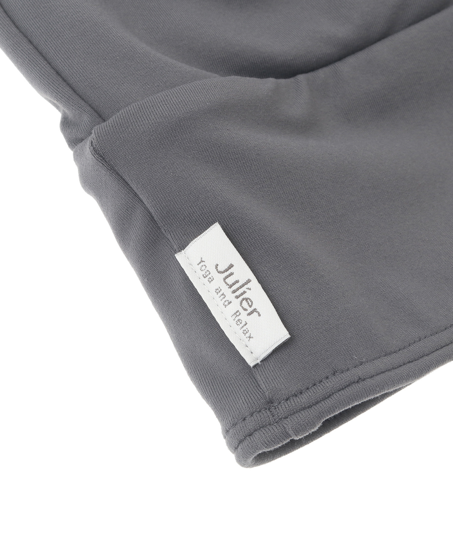 【Julier】【定番】プレミアムフローショートトップス/パット付き・UVカット・吸汗速乾・ホットヨガ対応・水着・水陸両用 詳細画像 グレー 12