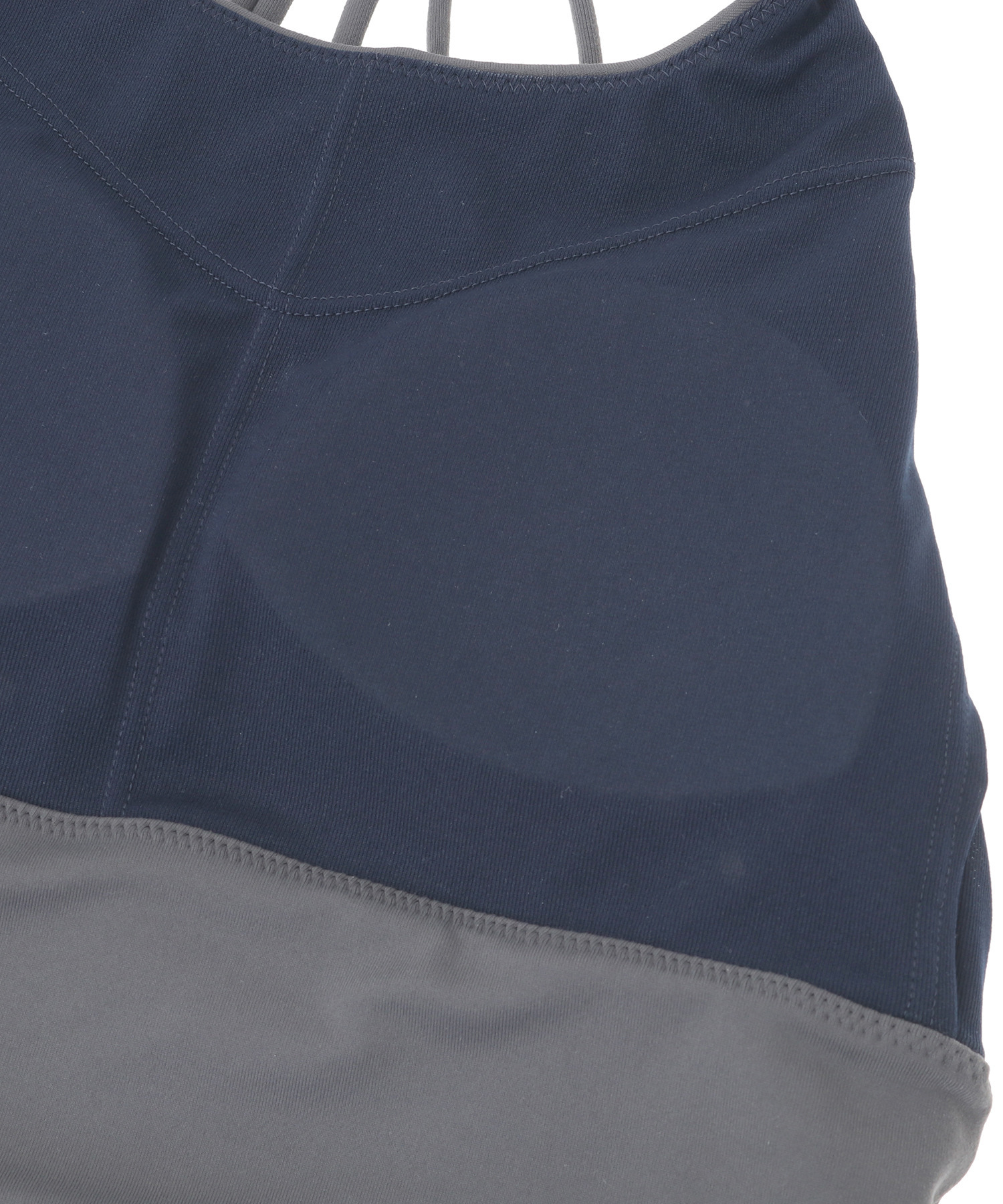 【Julier】【定番】プレミアムフローショートトップス/パット付き・UVカット・吸汗速乾・ホットヨガ対応・水着・水陸両用 詳細画像 グレー 14