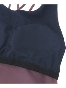 【Julier】プレミアムフローキャミソール/パット付き・UVカット・吸汗速乾・ホットヨガ対応・水着・水陸両用 詳細画像 グレー 15