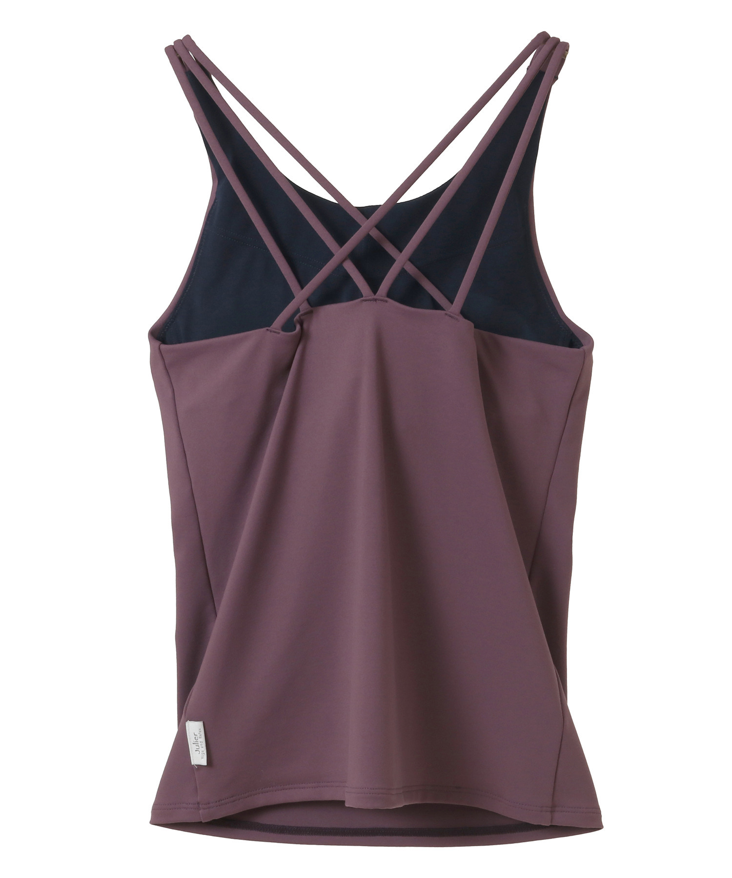 【Julier】プレミアムフローキャミソール/パット付き・UVカット・吸汗速乾・ホットヨガ対応・水着・水陸両用 詳細画像 グレー 11