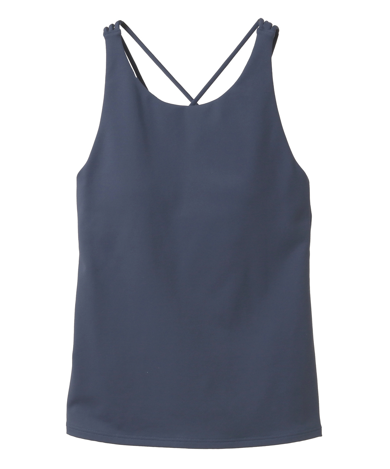 【Julier】プレミアムフローキャミソール/パット付き・UVカット・吸汗速乾・ホットヨガ対応・水着・水陸両用 詳細画像 ダークブルー 1