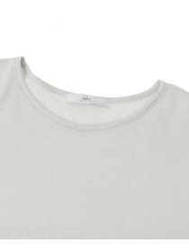 【Julier】エコリヨセルハーフスリーブプルオーバー/保湿・吸湿・ハイストレッチ・マタニティ対応 詳細画像 ブラック 7