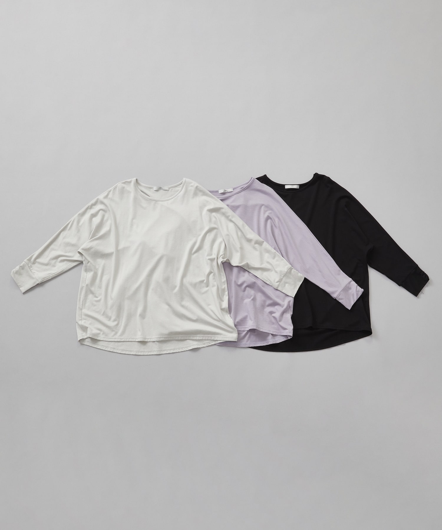 【Julier】エコリヨセルハーフスリーブプルオーバー/保湿・吸湿・ハイストレッチ・マタニティ対応 詳細画像 ブラック 4