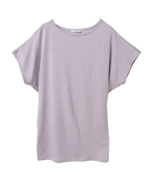 【Julier】エコリヨセル半袖トップス/保湿・吸湿・ハイストレッチ 詳細画像 ラベンダー 1