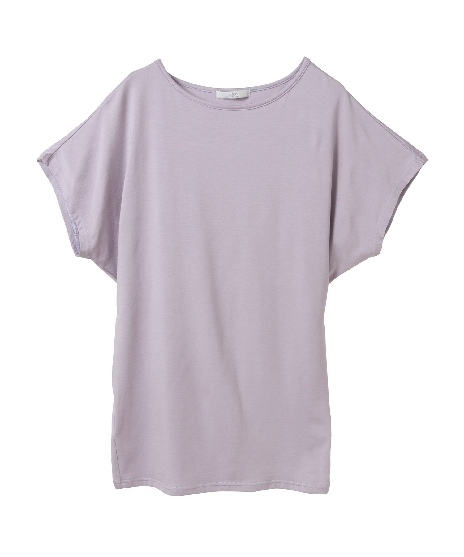 【Julier】エコリヨセル半袖トップス/保湿・吸湿・ハイストレッチ 詳細画像 ラベンダー 1
