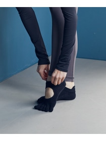 【Julier】グリップフローソックス/つま先あり・滑り止め付き 詳細画像 ブルー 3