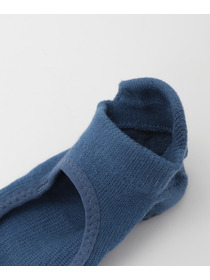 【Julier】グリップフローソックス/つま先あり・滑り止め付き 詳細画像 ブルー 4