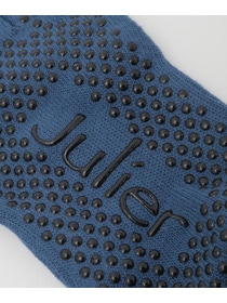 【Julier】グリップフローソックス/つま先あり・滑り止め付き 詳細画像 ブルー 6