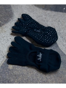 【Julier】グリップフローソックス/つま先あり・滑り止め付き 詳細画像 ブルー 9