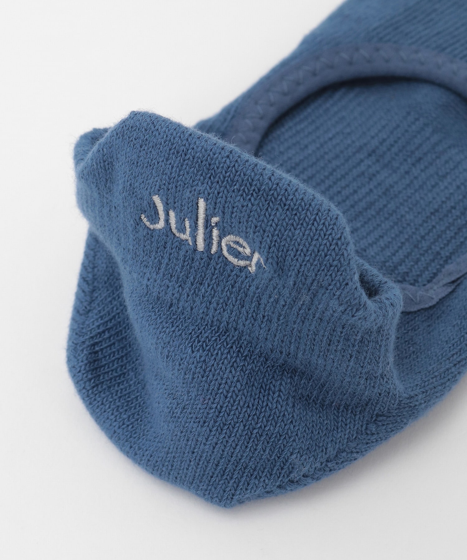 【Julier】グリップフローソックス/つま先あり・滑り止め付き 詳細画像 ブルー 5