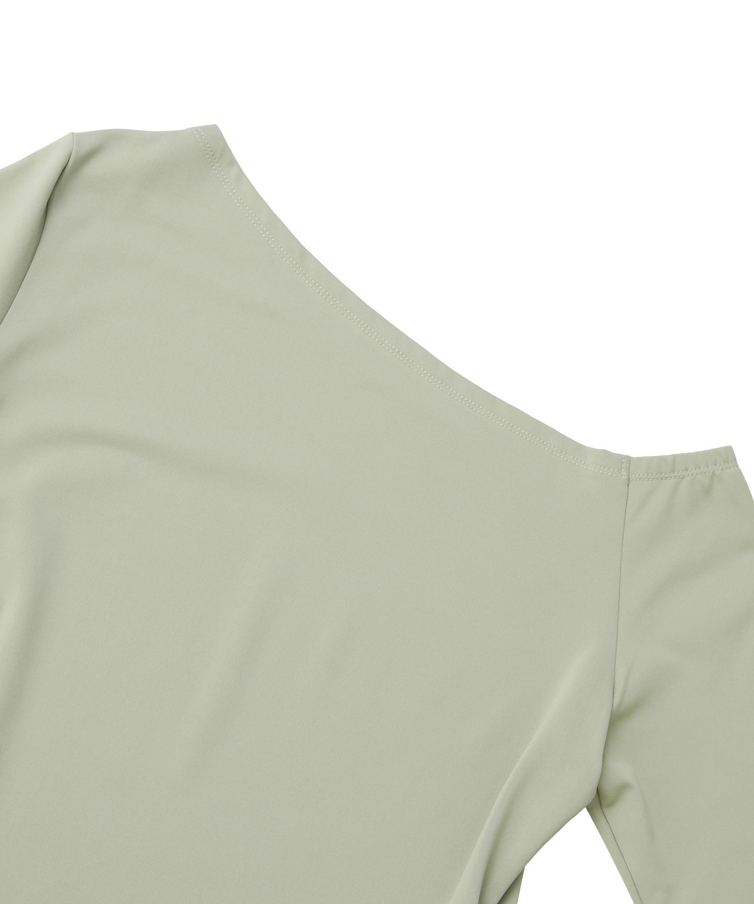 【Julier】Ecocoアシンメトリー ロングスリーブプルオーバー/エコ・UVカット・吸汗速乾・ハイストレッチ・ホットヨガ対応・ラッシュガード 詳細画像 ブラック 8