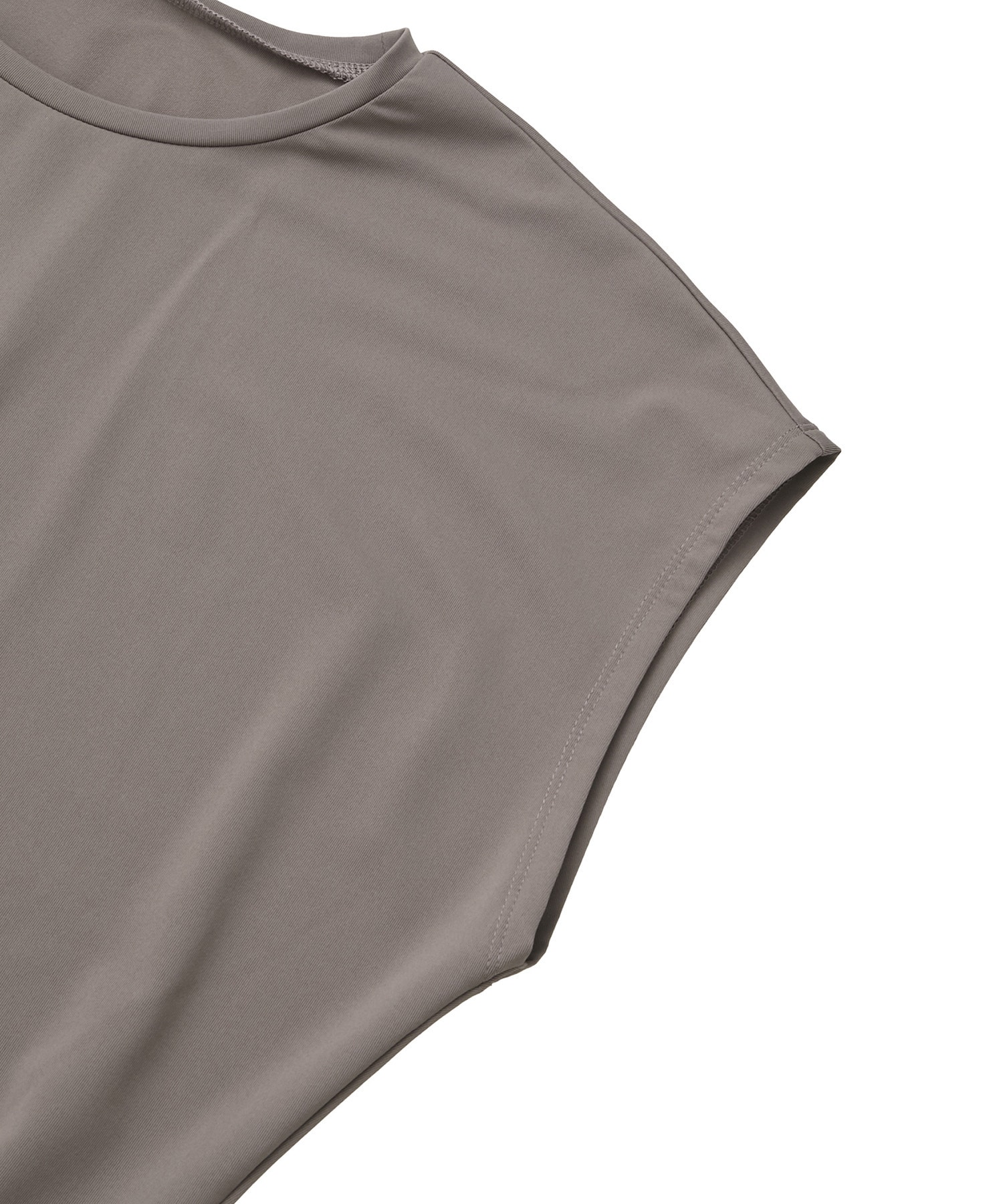 【Julier】【定番】Ecocoフレンチスリーブトップス/エコ・UVカット・吸汗速乾・ハイストレッチ・ホットヨガ対応・ラッシュガード 詳細画像 ブラック 11