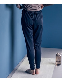 【Julier】【定番】Ecocoギャザーパンツ/エコ・UVカット・吸汗速乾・ハイストレッチ・ホットヨガ対応 詳細画像 グレイッシュベージュ 3