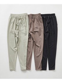 【Julier】【定番】Ecocoギャザーパンツ/エコ・UVカット・吸汗速乾・ハイストレッチ・ホットヨガ対応 詳細画像 グレイッシュベージュ 5