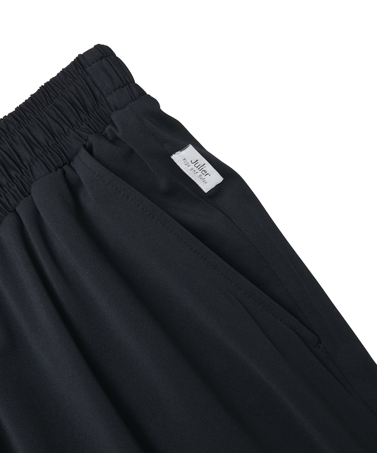 【Julier】【定番】Ecocoギャザーパンツ/エコ・UVカット・吸汗速乾・ハイストレッチ・ホットヨガ対応 詳細画像 グレイッシュベージュ 12