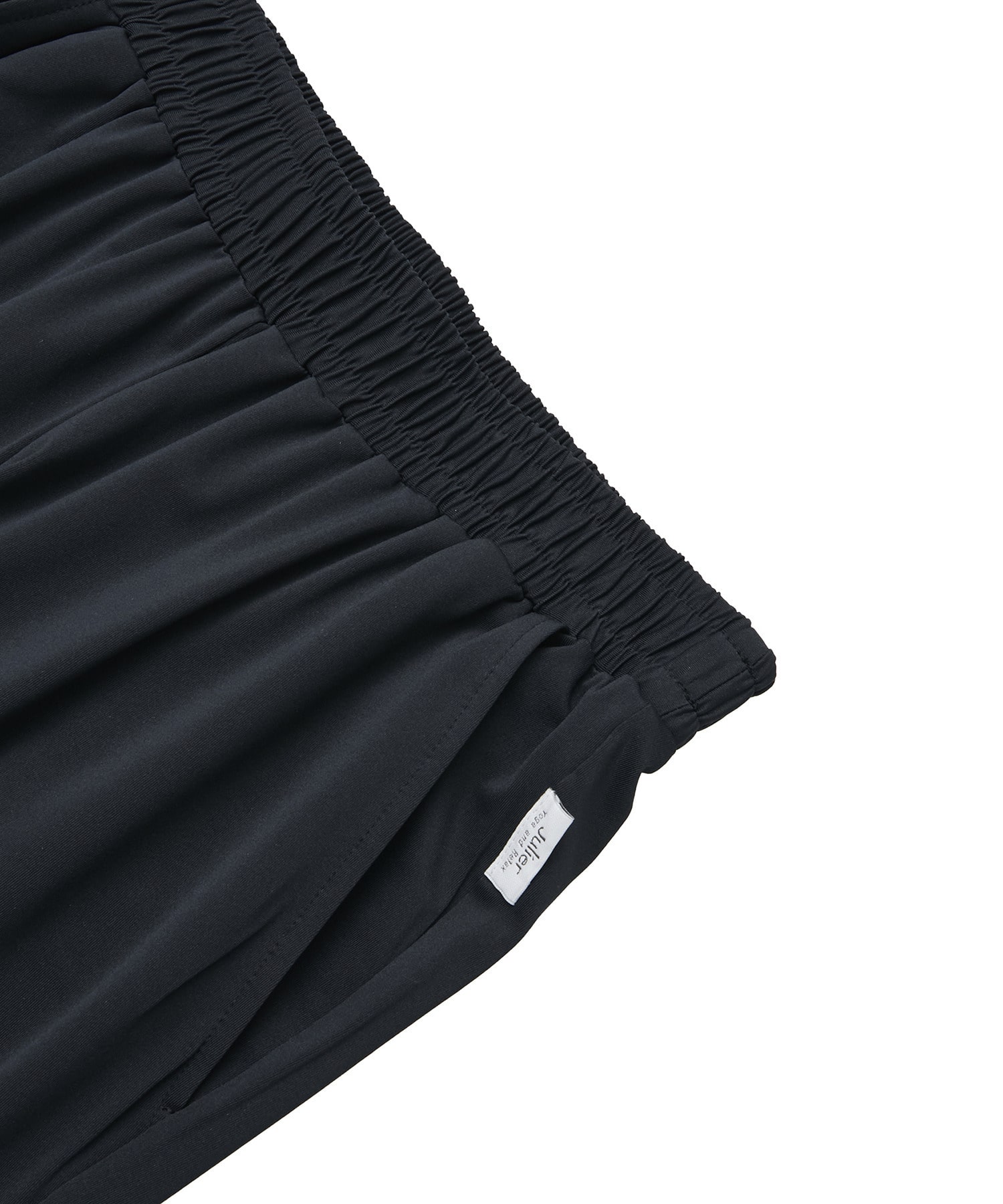 【Julier】【定番】Ecocoギャザーパンツ/エコ・UVカット・吸汗速乾・ハイストレッチ・ホットヨガ対応 詳細画像 グレイッシュベージュ 8