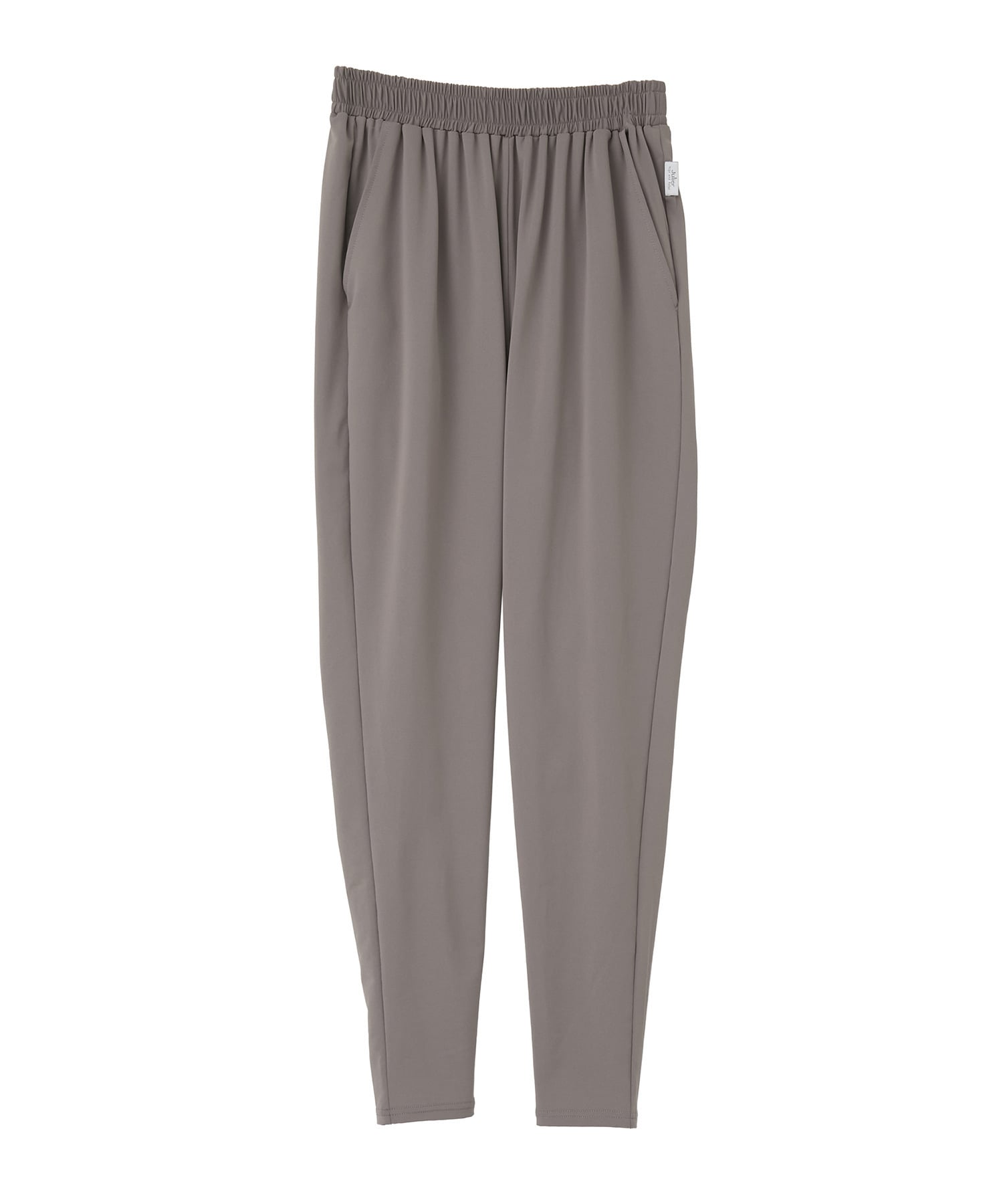 【Julier】【定番】Ecocoギャザーパンツ/エコ・UVカット・吸汗速乾・ハイストレッチ・ホットヨガ対応 詳細画像 グレイッシュベージュ 3