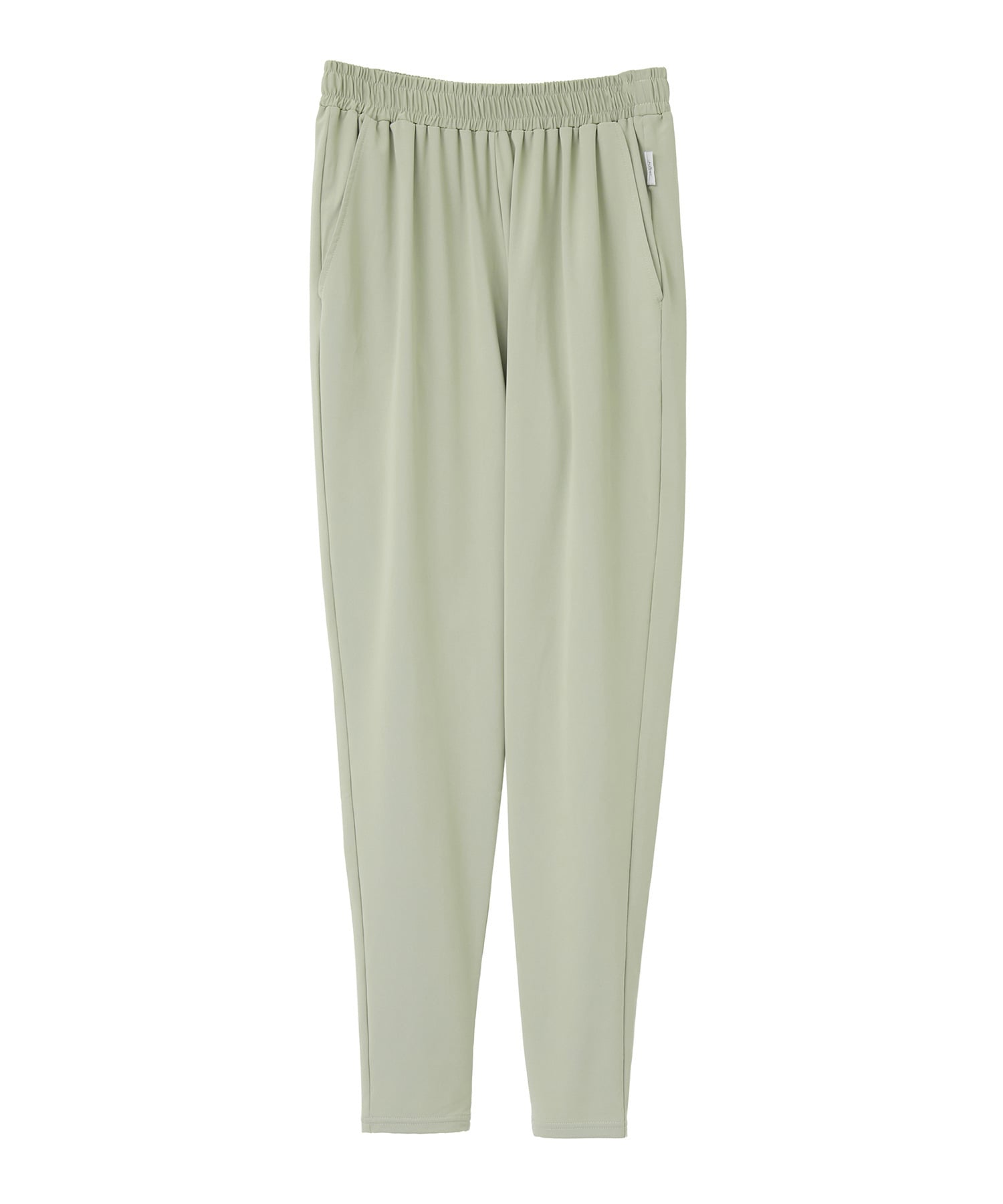 【Julier】【定番】Ecocoギャザーパンツ/エコ・UVカット・吸汗速乾・ハイストレッチ・ホットヨガ対応 詳細画像 ライトカーキ 1