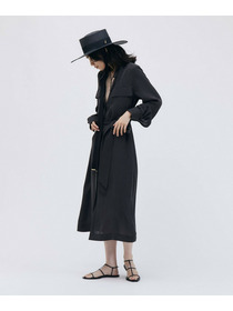 【unbilanc】ストームシャツワンピース 詳細画像 スミクロ 1