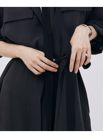 【unbilanc】ストームシャツワンピース 詳細画像 スミクロ 6