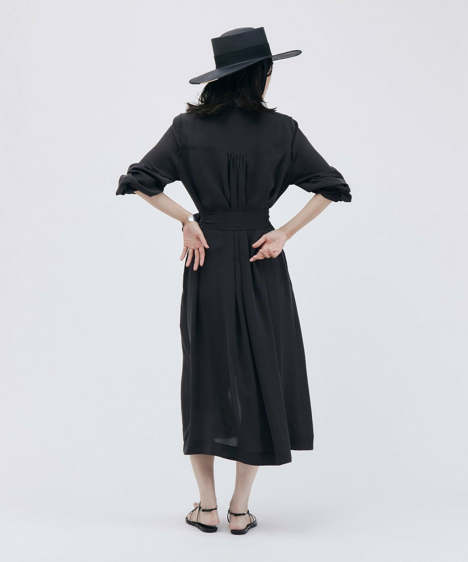 【unbilanc】ストームシャツワンピース 詳細画像 スミクロ 2