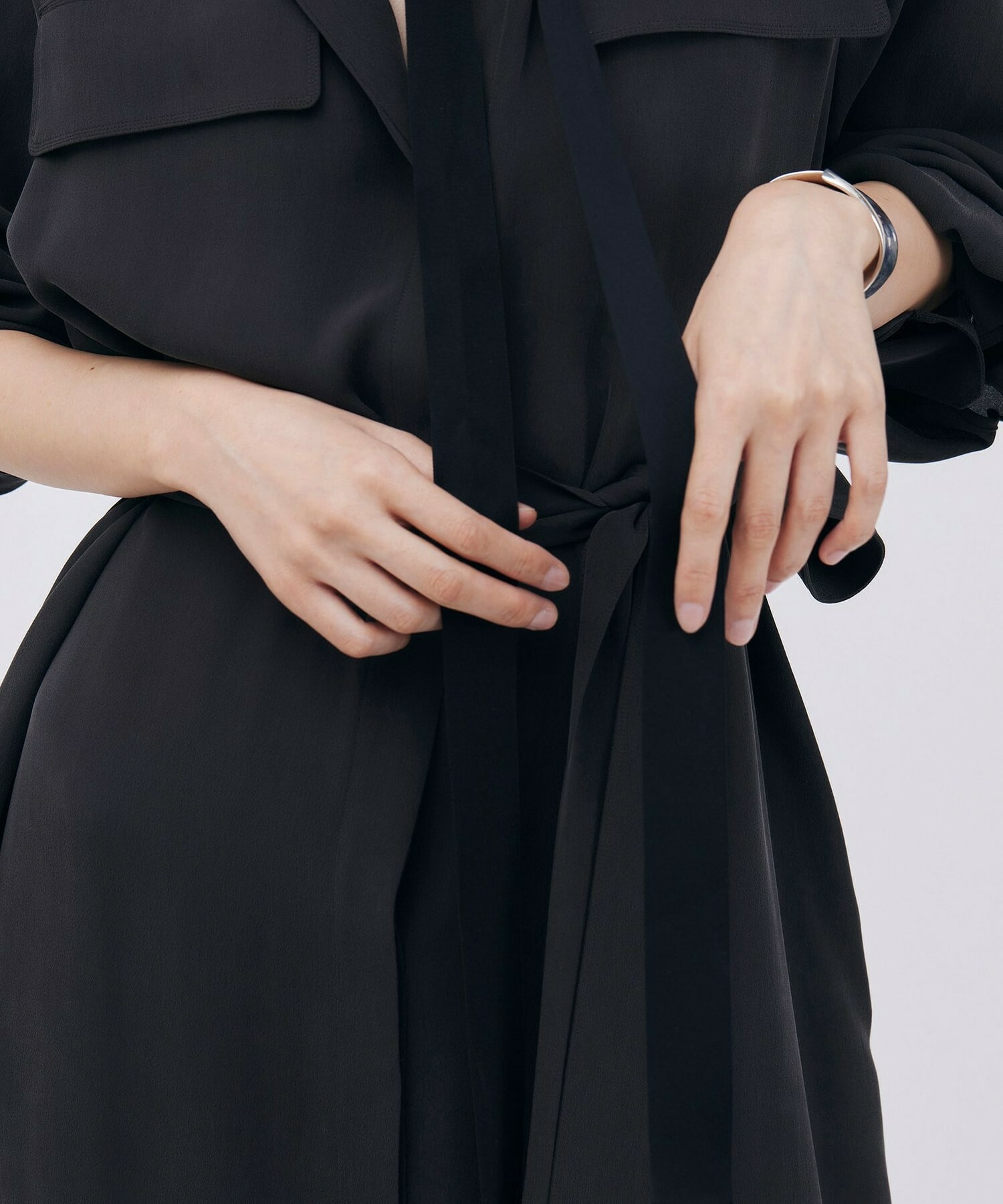 【unbilanc】ストームシャツワンピース 詳細画像 スミクロ 6