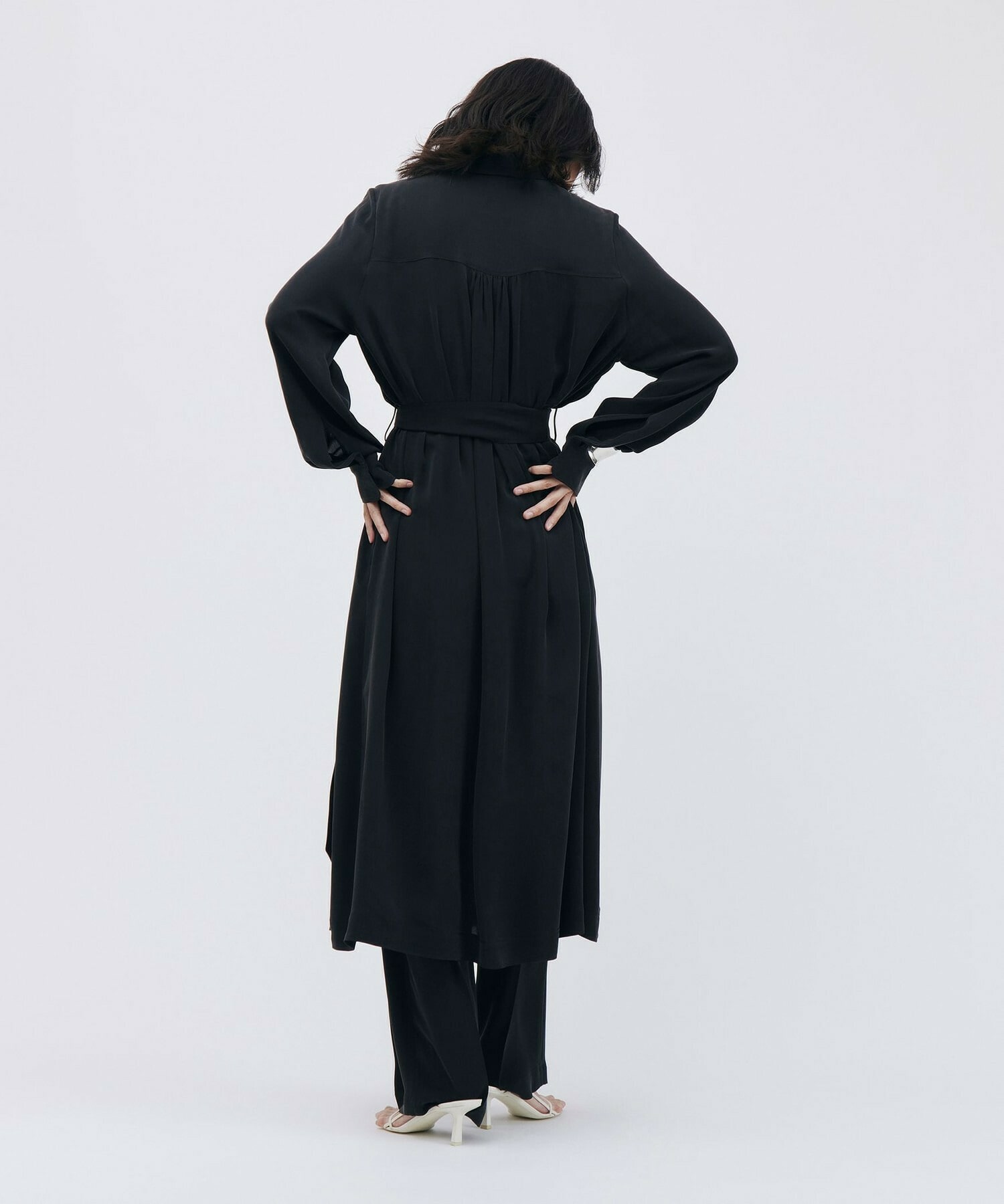 【unbilanc】ストームシャツワンピース 詳細画像 スミクロ 8