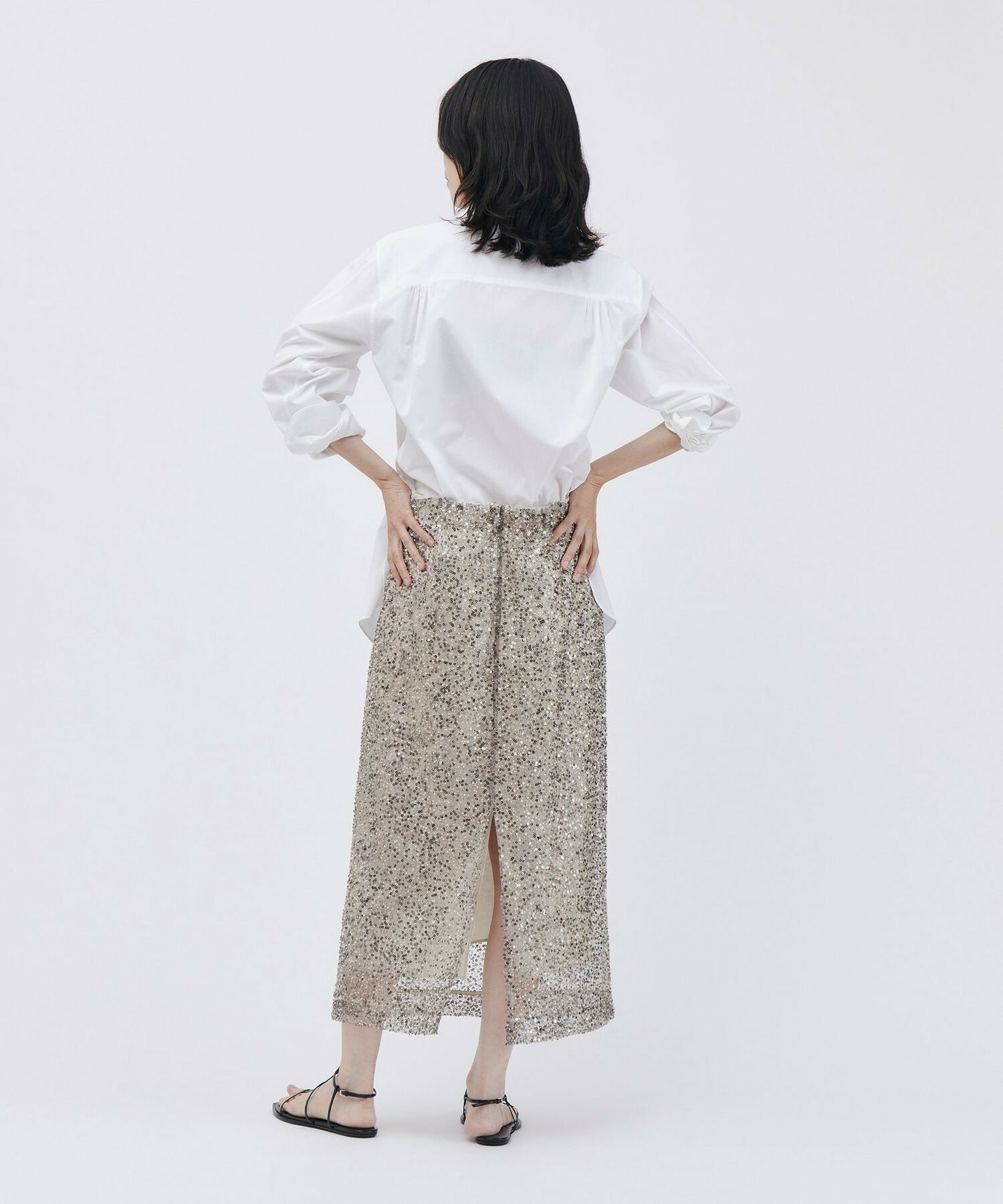 【unbilanc】レスターシャツ 詳細画像 ホワイト 12