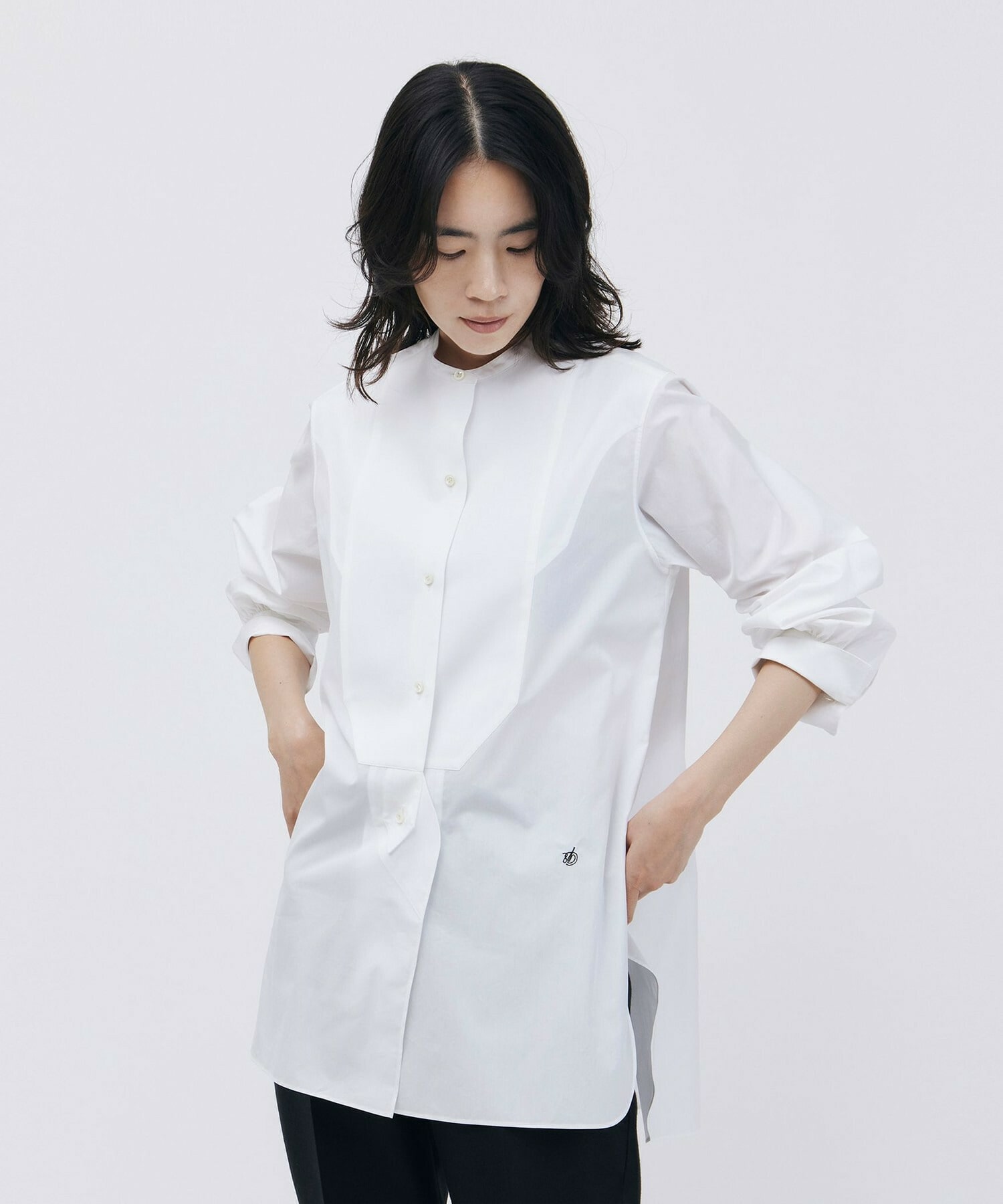 【unbilanc】ブラッドフォードシャツ 詳細画像 ホワイト 1