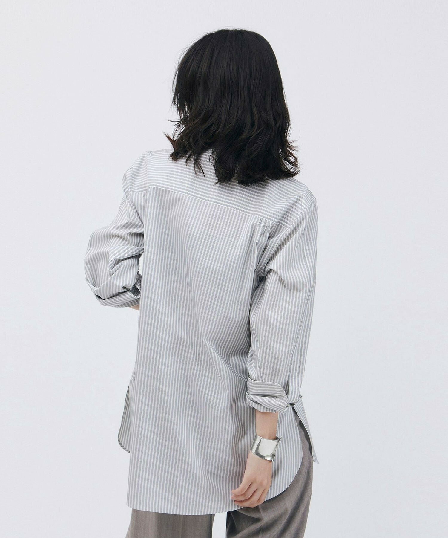 【unbilanc】レスターシャツ 詳細画像 グレー系その他 2