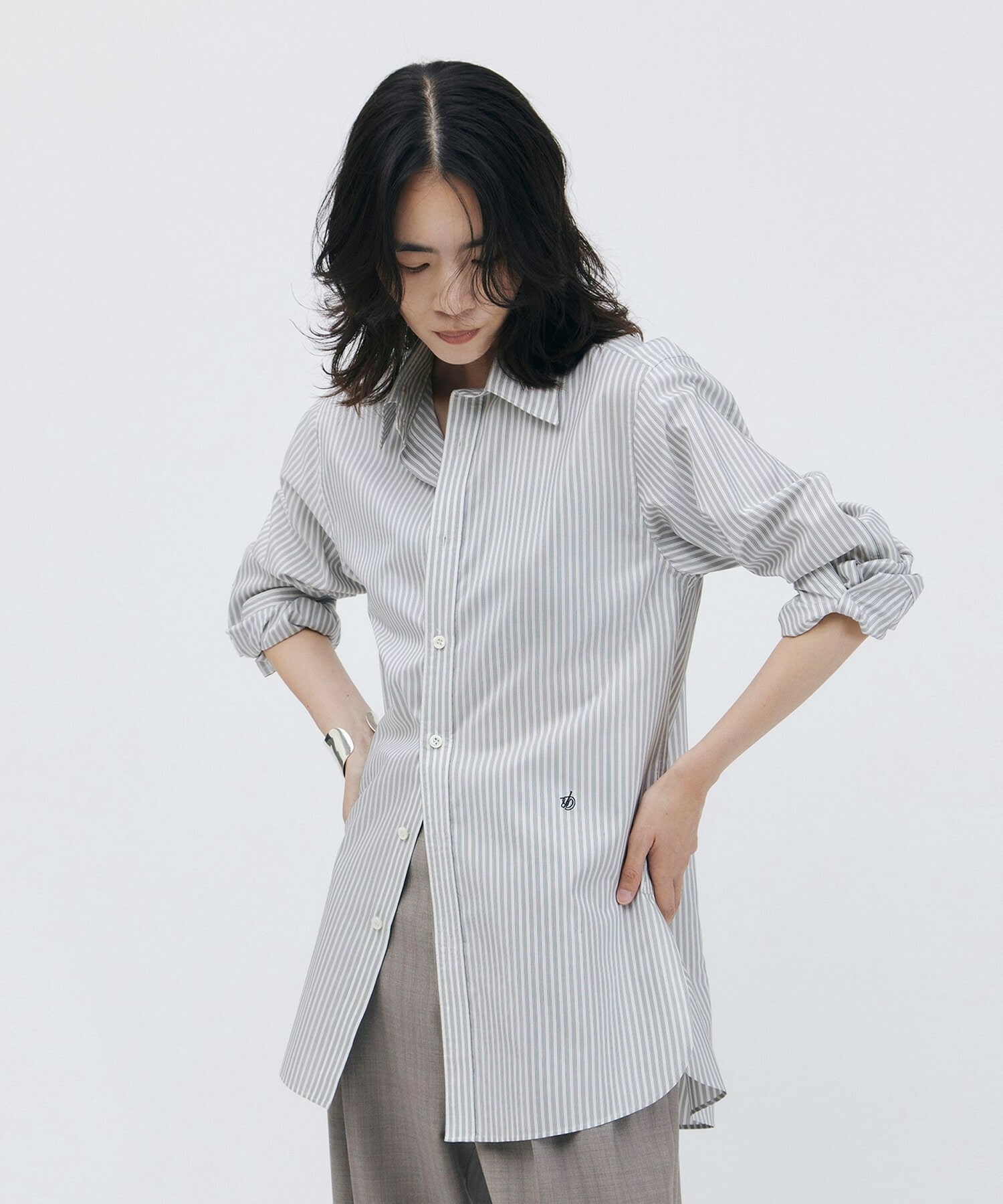 【unbilanc】レスターシャツ 詳細画像 グレー系その他 1