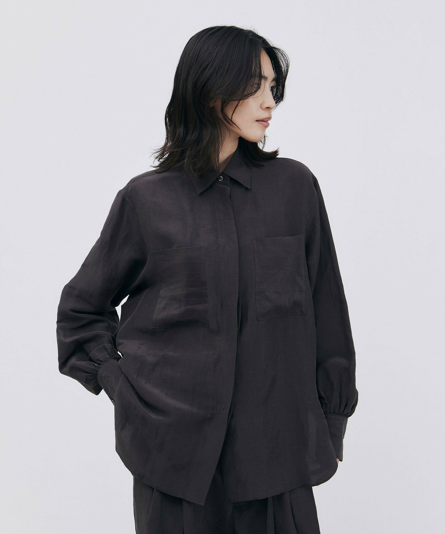 【unbilanc】フォードシャツ 詳細画像 ブラウン 1