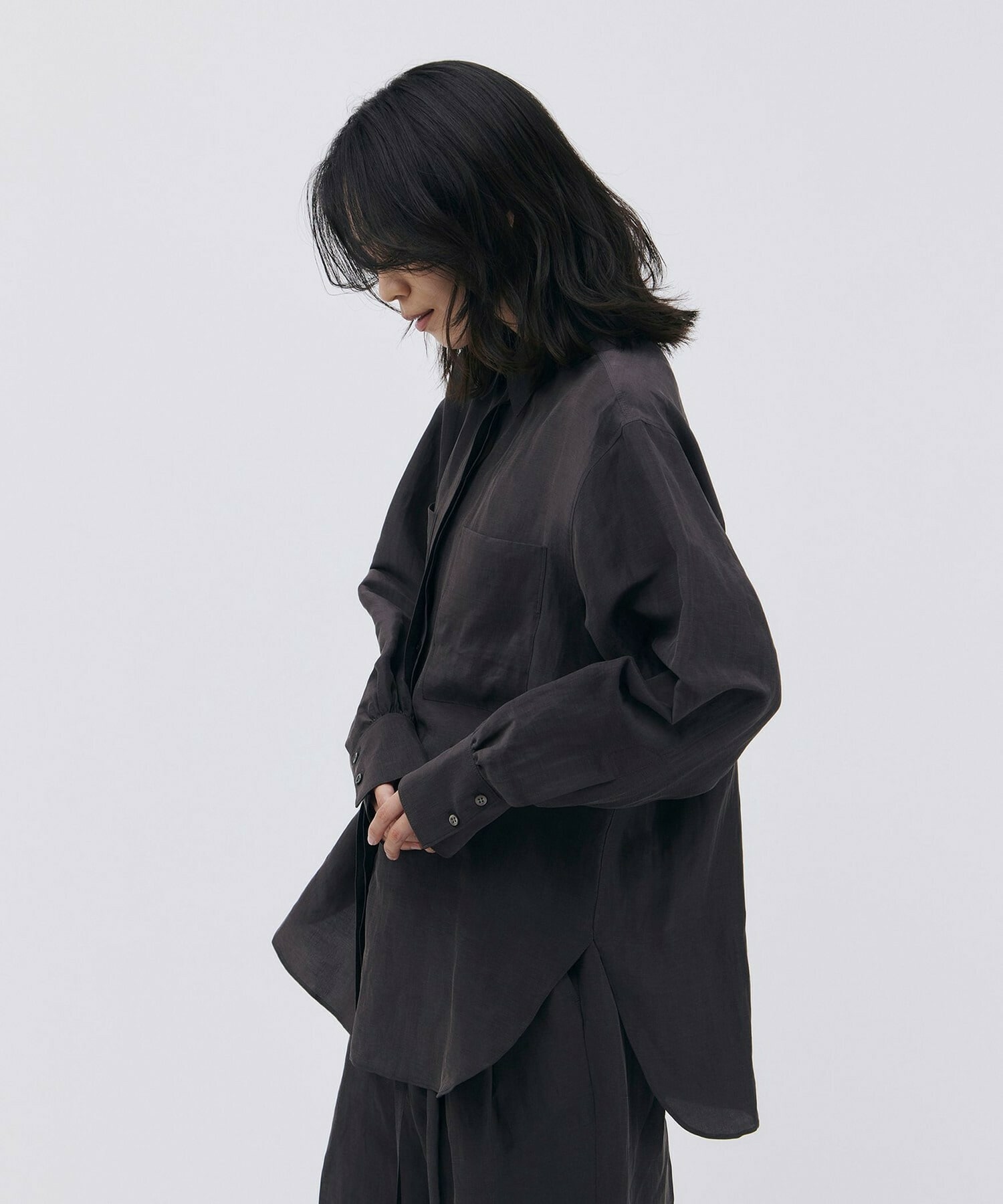 【unbilanc】フォードシャツ 詳細画像 ブラウン 2