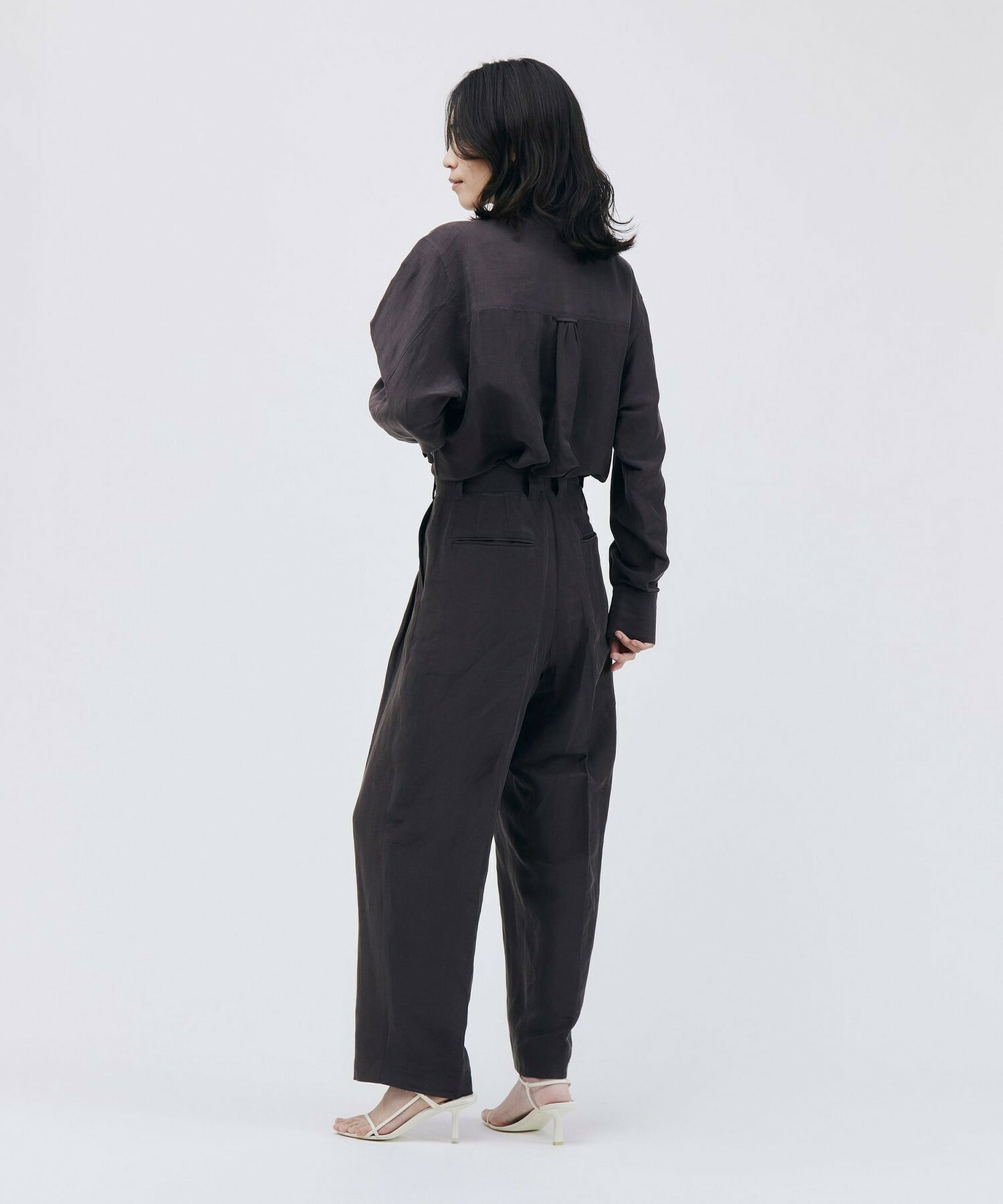 【unbilanc】フォードシャツ 詳細画像 ブラウン 6