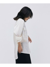 【unbilanc】カッスルシャツ 詳細画像 ベージュ 4