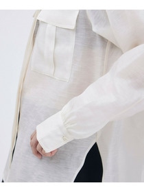 【unbilanc】カッスルシャツ 詳細画像 ベージュ 6