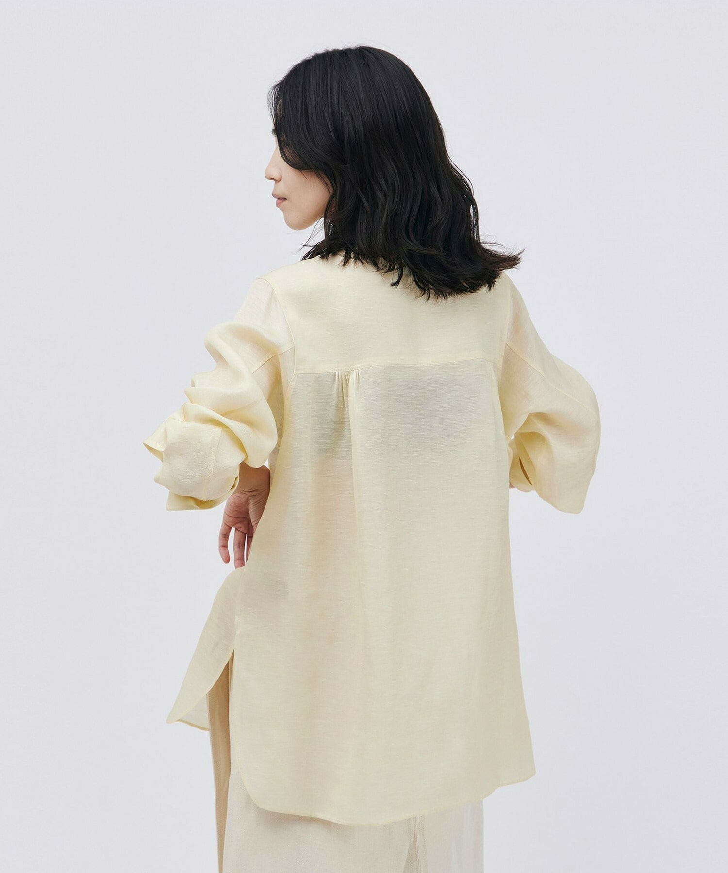 【unbilanc】カッスルシャツ 詳細画像 ベージュ 16