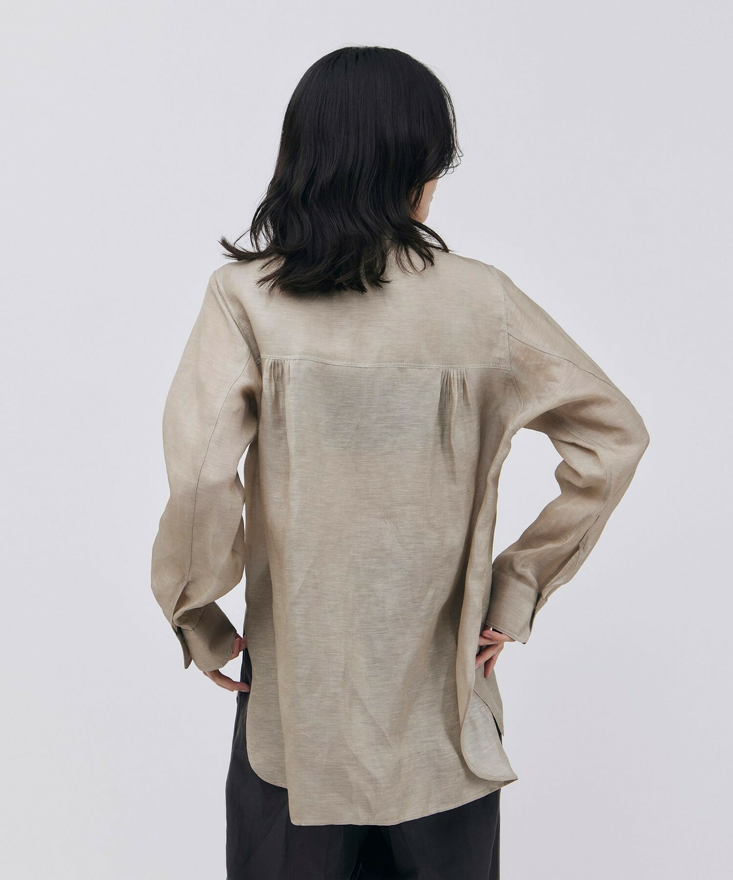 【unbilanc】カッスルシャツ 詳細画像 ベージュ 21