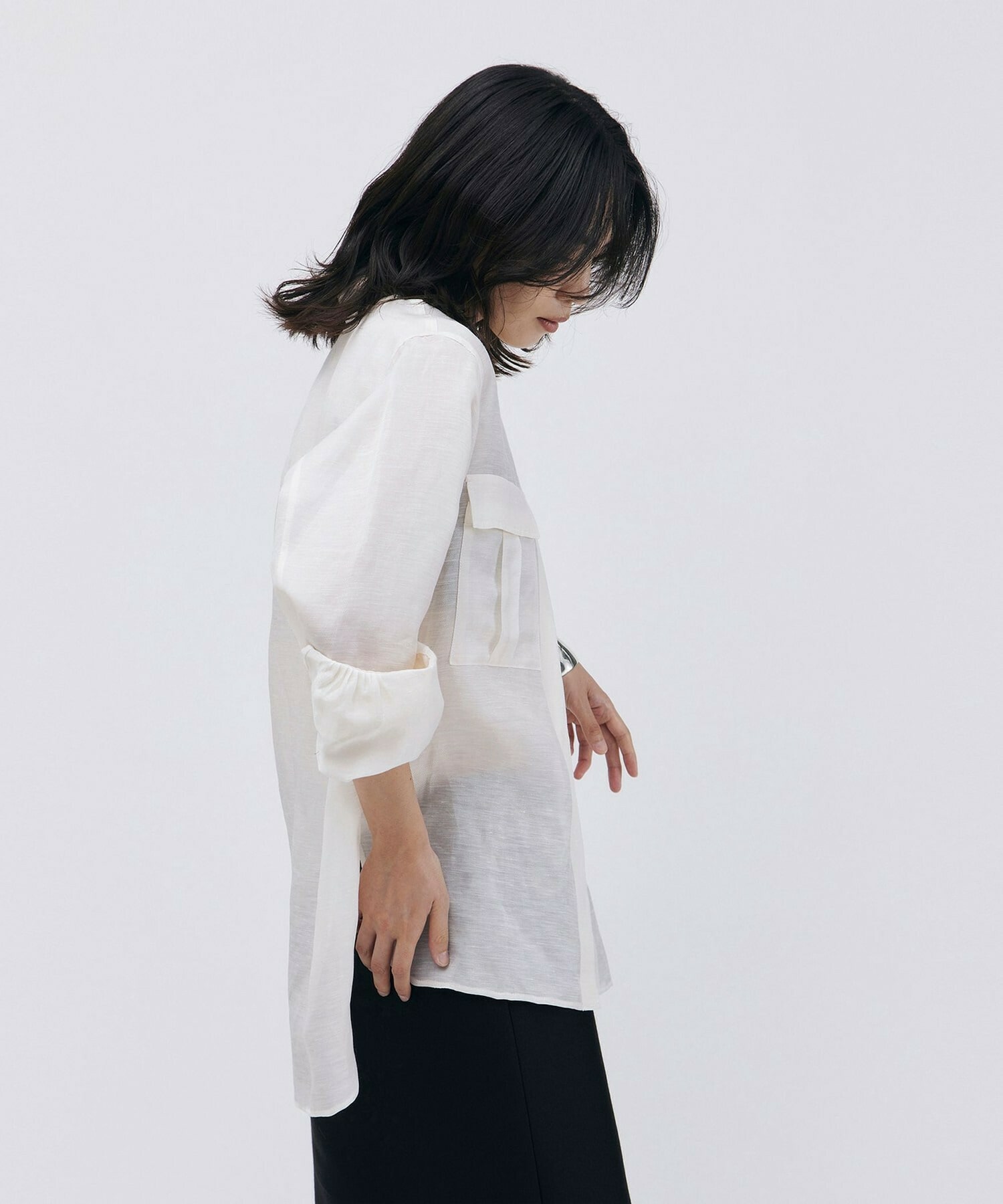 【unbilanc】カッスルシャツ 詳細画像 ベージュ 4