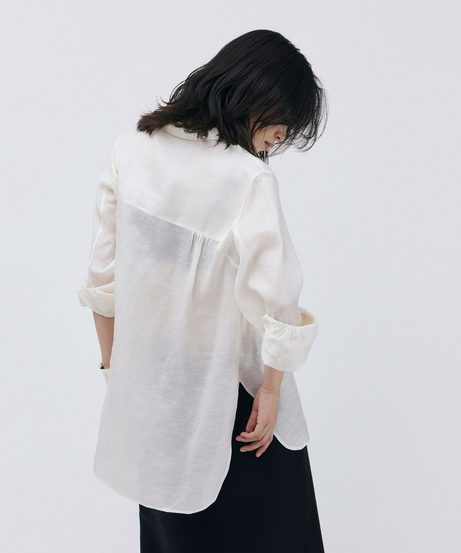 【unbilanc】カッスルシャツ 詳細画像 ベージュ 5