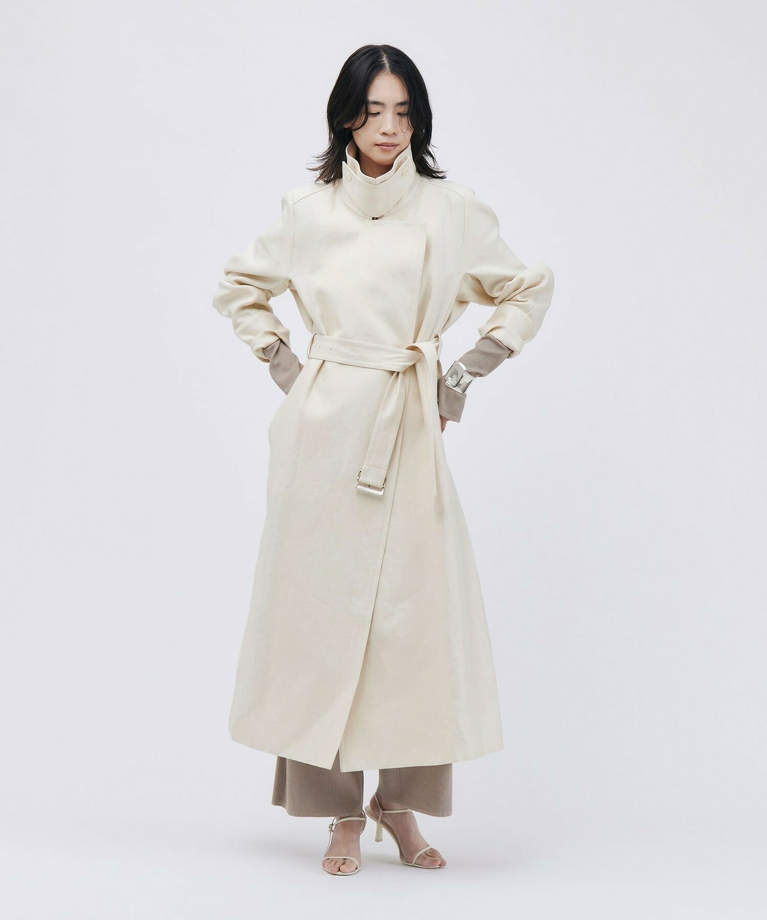 【unbilanc】ブライトンスタンドコート 詳細画像 キナリ 3