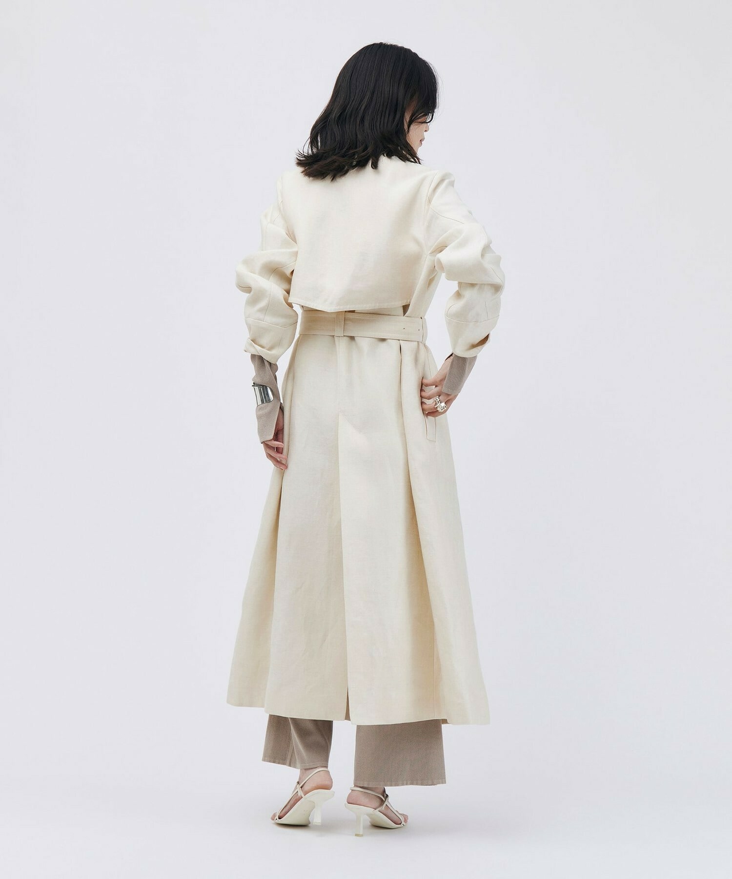 【unbilanc】ブライトンスタンドコート 詳細画像 キナリ 5