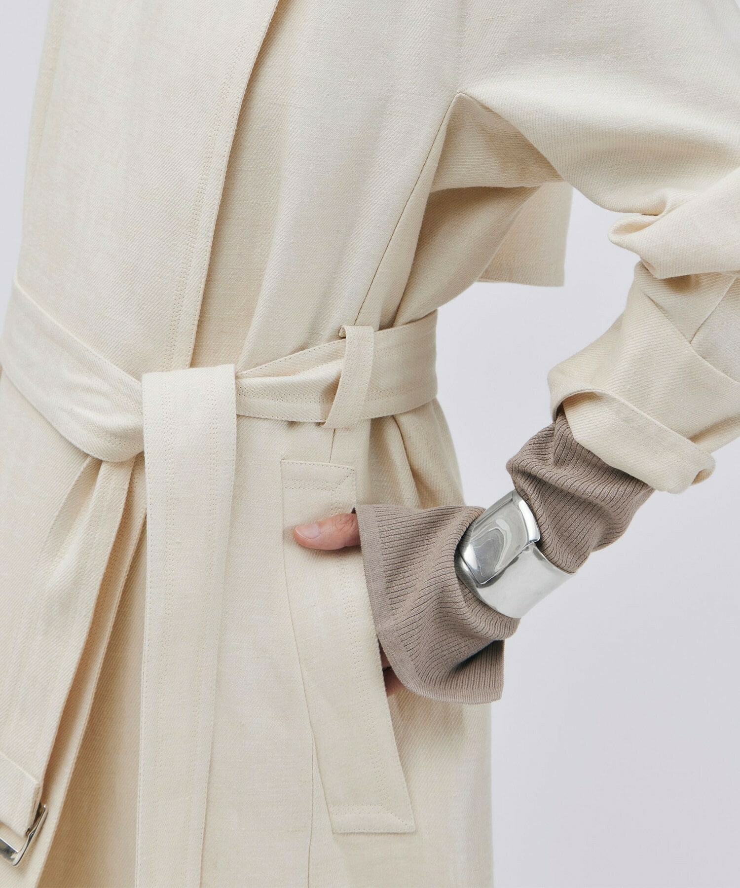 【unbilanc】ブライトンスタンドコート 詳細画像 キナリ 8