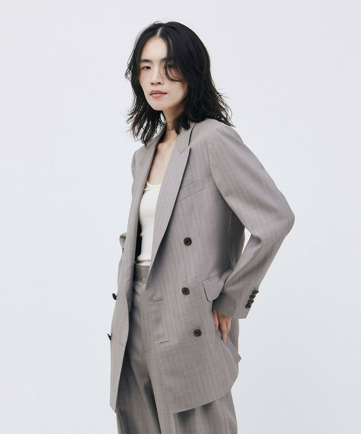 【unbilanc】バラムジャケット 詳細画像 ベージュ 1