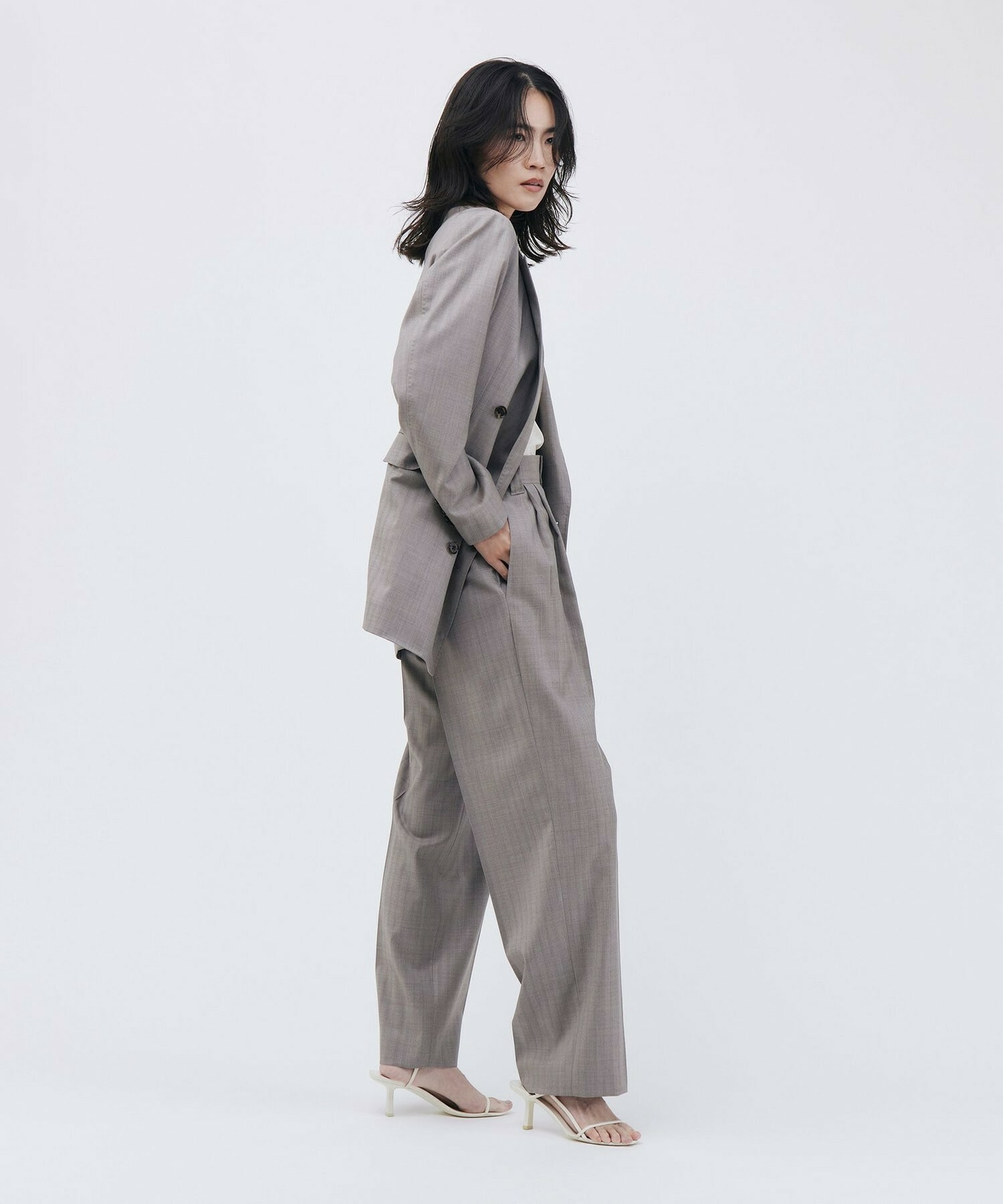 【unbilanc】バラムジャケット 詳細画像 ベージュ 4