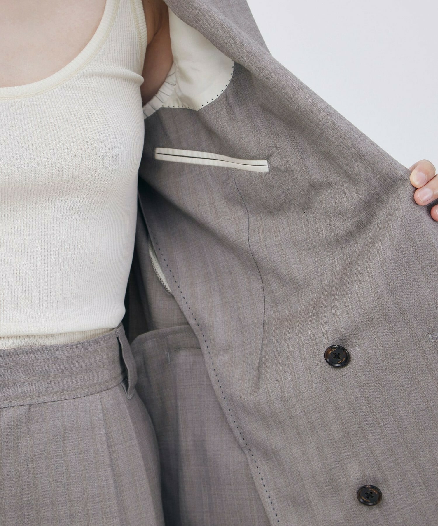 【unbilanc】バラムジャケット 詳細画像 ベージュ 7