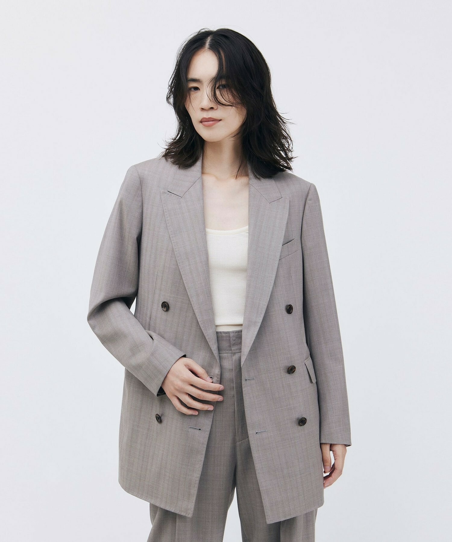 【unbilanc】バラムジャケット 詳細画像 ベージュ 1