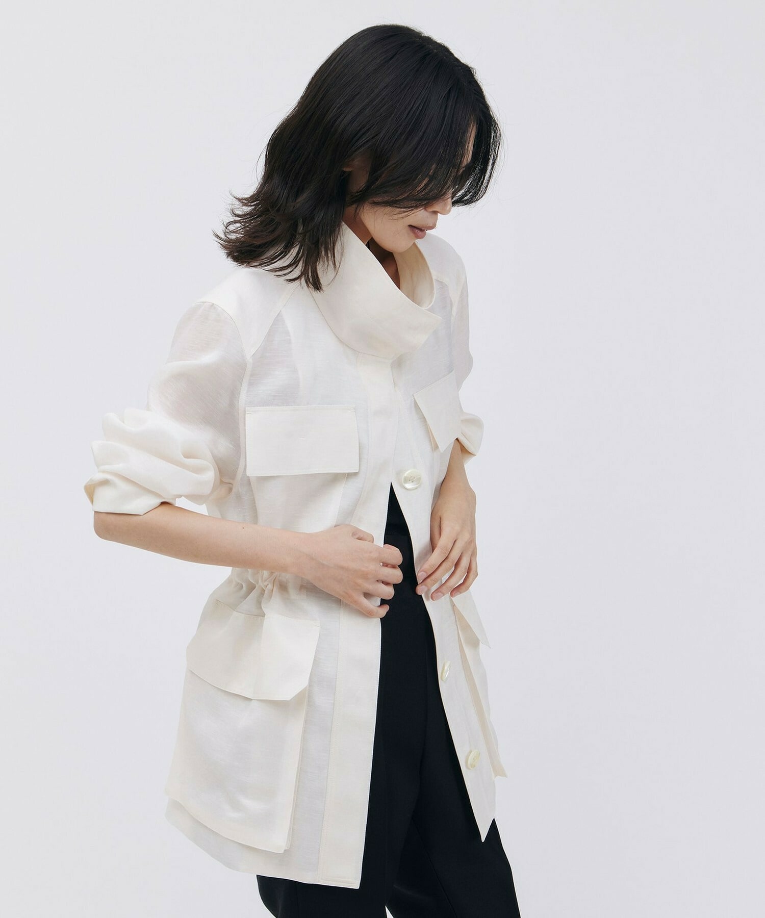 【unbilanc】カッスルブルゾン 詳細画像 ベージュ 1